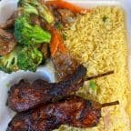 Best 芥兰牛&鸡串 Beef w. Broccoli & Chicken Sticks (2) in Baton Rouge, LA